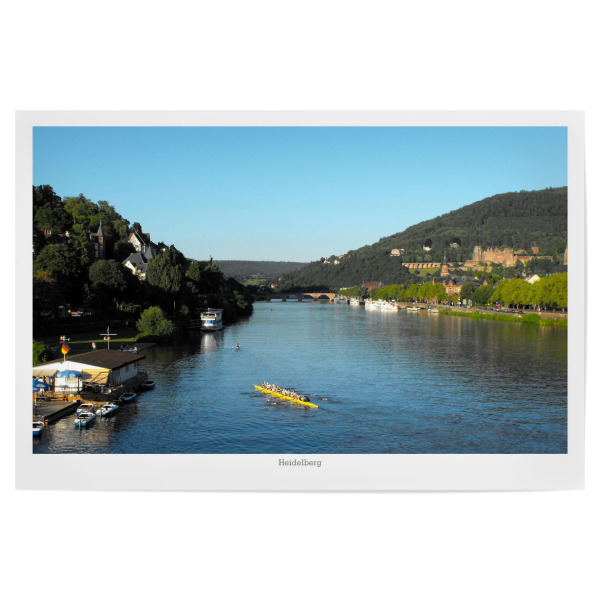 Poster "Heidelberg am Neckar" artboxONE - Städte,Reise,Architektur,Reise / Länder,Städte / Weitere