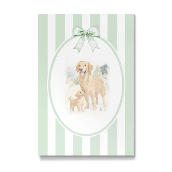 Galerie-Print "Golden Retriever Familie" 75x50 cm artboxONE