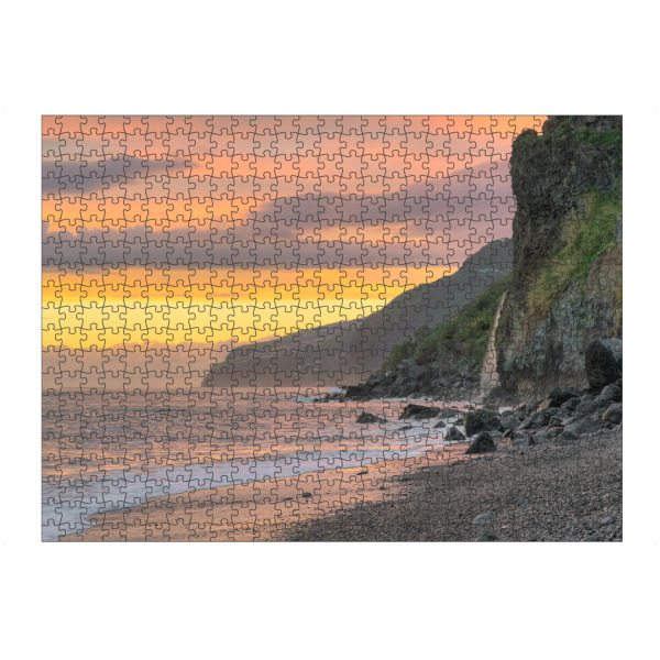 Puzzle Ravensburger "An der Küste in Ponta do Sol" artboxONE - Natur,Reise,Reise / Strand und Meer