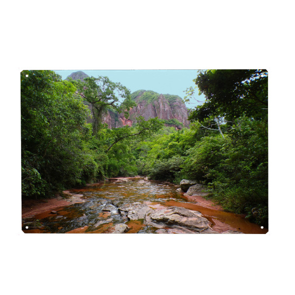 Holzbild "Río Surutú" artboxONE - Natur,Reise,Reise / Länder