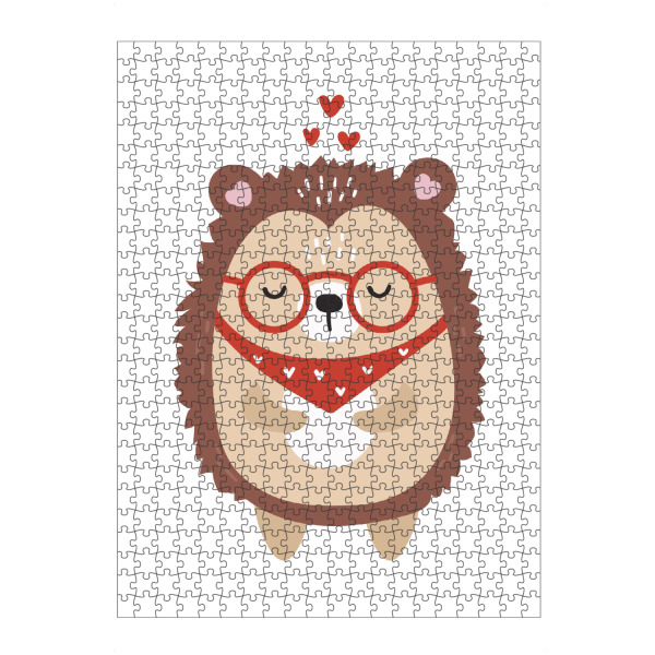 Puzzle Ravensburger "Love Igel Animal Illustration" artboxONE - Für Kinder,Tiere