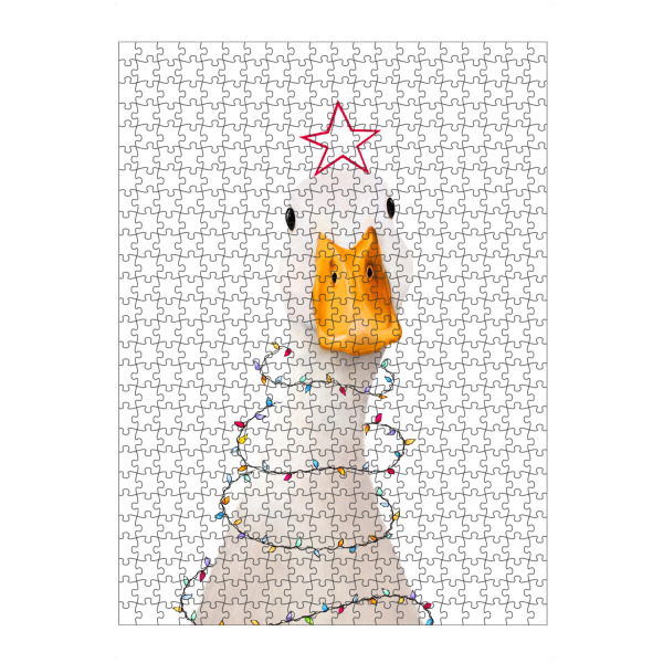 Puzzle Ravensburger "Weihnachtsick" artboxONE - Für Kinder,Tiere,Weihnachten,Für Mama,Lustig