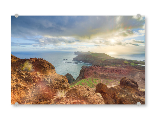 Acrylglasbild "Blick zur Ponta de São Lourenço" artboxONE - Natur,Reise,Reise / Länder