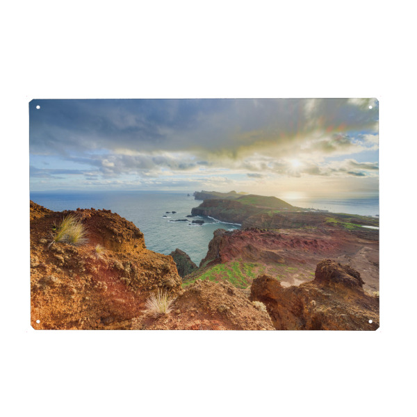 Holzbild "Blick zur Ponta de São Lourenço" artboxONE - Natur,Reise,Reise / Länder