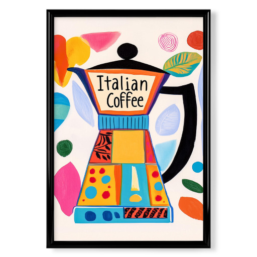 Bunte Espresso Liebe