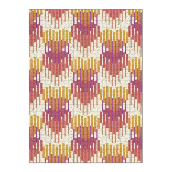 Puzzle Ravensburger "Streifen sonniger Liebe" artboxONE - Abstrakt,Geometrie,Liebe