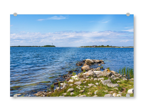 Acrylglasbild "Leuchtturm Långe Erik" artboxONE - Natur,Reise,Architektur,Reise / Strand und Meer,Reise / Länder