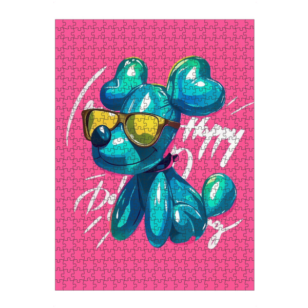 Puzzle Ravensburger "Pop Art Luftballon Hund" artboxONE - Für Kinder,Tiere,Lustig