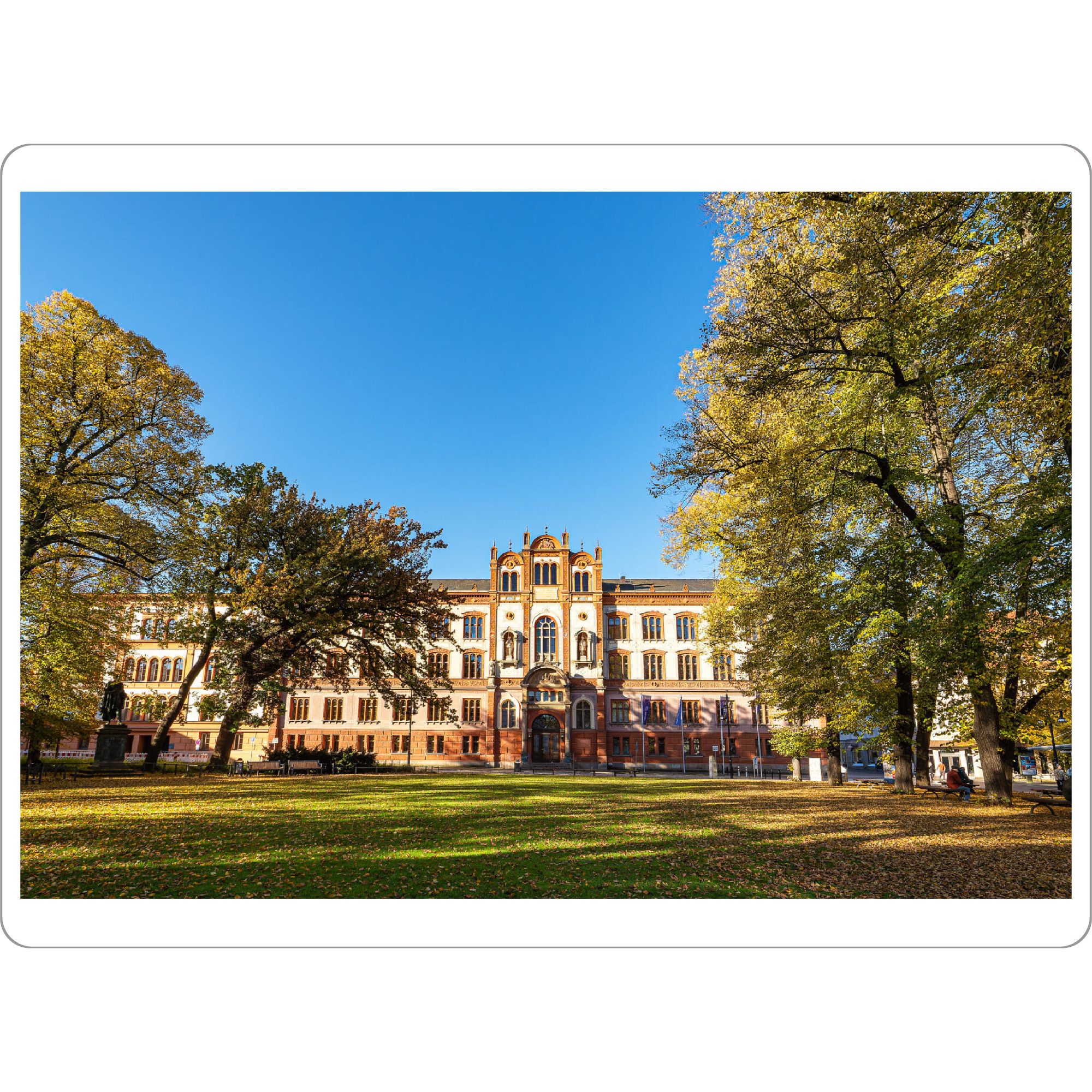 Tischset "Rostocker Universität" artboxONE - Städte,Natur,Reise,Architektur