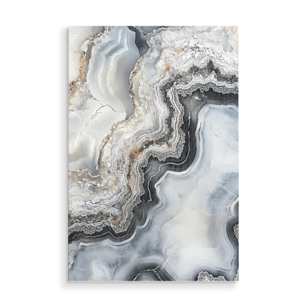 Holzbild "Mineralische Elegante Muster" artboxONE - Natur,Abstrakt,Marmor