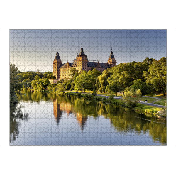 Puzzle Ravensburger "Das Schloss Aschaffenburg" artboxONE - Natur,Reise,Architektur