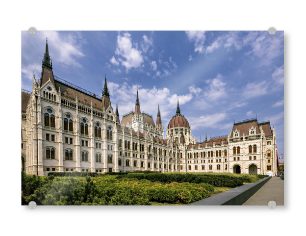 Acrylglasbild "Ungarisches Parlament" artboxONE - Architektur - Budapest,Ungarn,Altstadt,Parlament,Donau