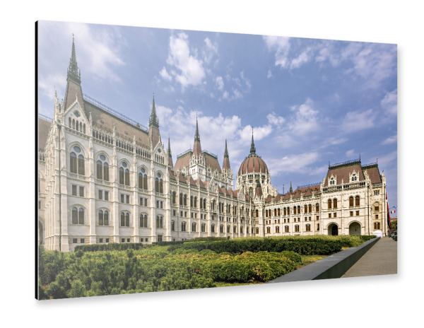 Alu-Dibond "Ungarisches Parlament" 30x20 cm artboxONE