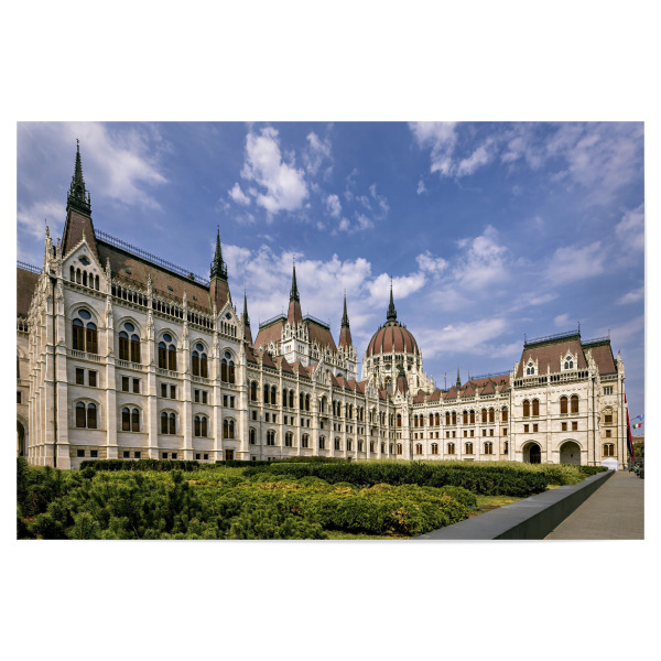 Poster 30x20 cm "Ungarisches Parlament" artboxONE - Architektur - Budapest,Ungarn,Altstadt,Parlament,Donau