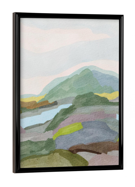Poster mit schwarzem Rahmen "Graubünden switzerland" artboxONE - Natur,Reise,Abstrakt