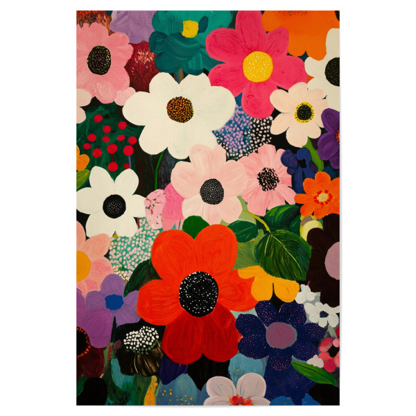 Poster 30x20 cm "Blühender Horizont" artboxONE - Natur,Floral,Für Mama