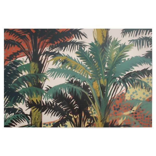 Poster "Tropische Palmen Illusion" artboxONE - Natur,Floral,Abstrakt