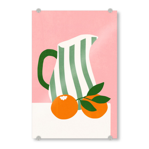 Stripes can love oranges