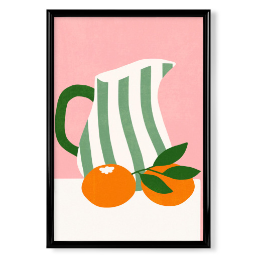 Stripes can love oranges