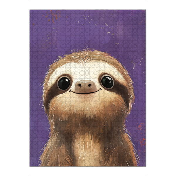 Puzzle Ravensburger "Paula Lustiges Faultier" artboxONE - Für Kinder,Tiere,Lustig