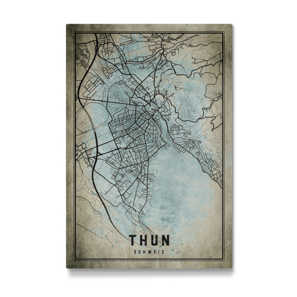 Galerie-Print "Thun Retro City" 30x20 cm artboxONE