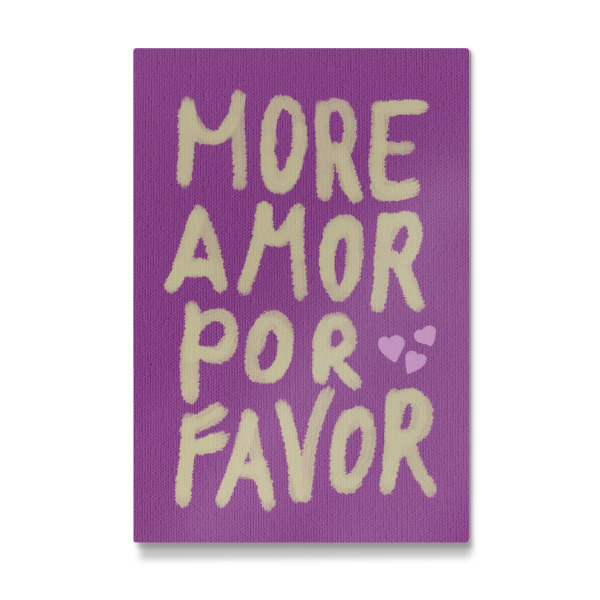 Galerie-Print "Amor por favor mit Herz" 75x50 cm artboxONE
