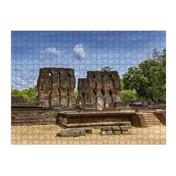 Puzzle Ravensburger "Tempelruinen von Polonnaruwa" artboxONE - Architektur,Reise / Asien