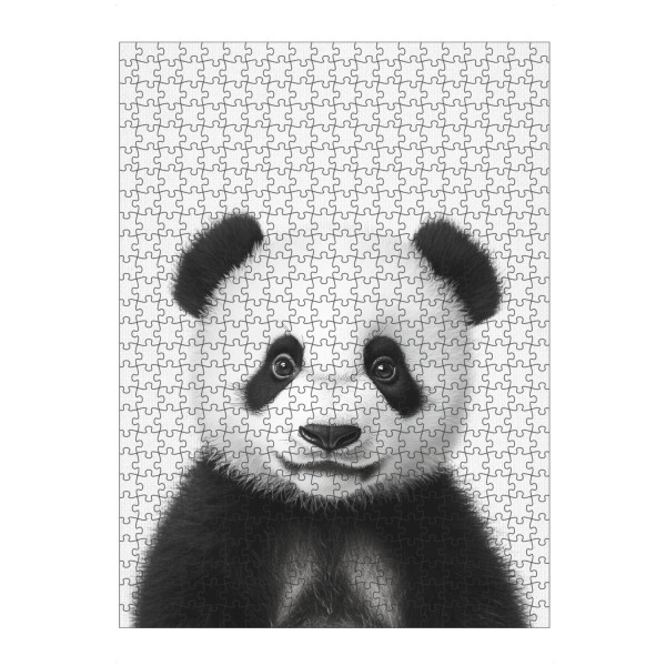 Puzzle Ravensburger "Jiao Niedlicher Panda-Baby" artboxONE - Natur,Für Kinder,Tiere