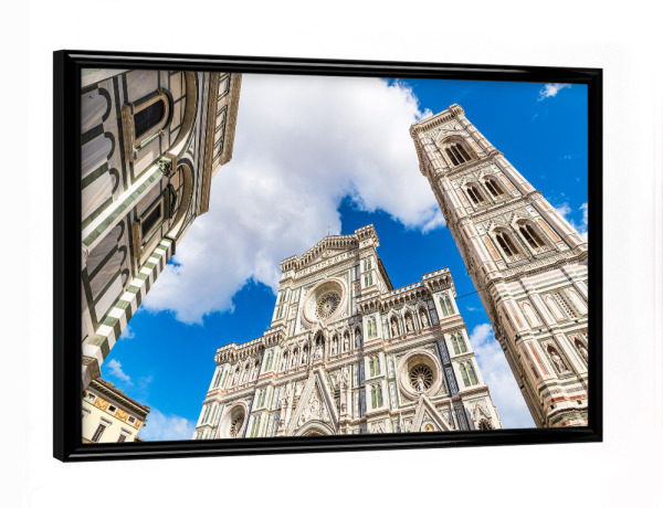 Poster mit schwarzem Rahmen "Kathedrale in Florenz" artboxONE - Städte,Reise,Architektur,Reise / Länder