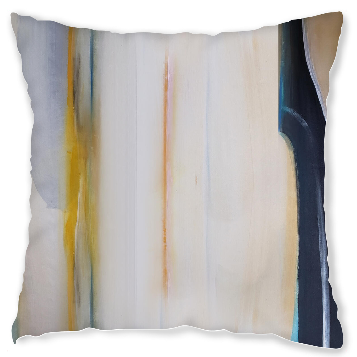 Design-Kissen "Pulsat _d" artboxONE - Geometrie - Aquarela,Geomß trico,Abstrato,Pintura