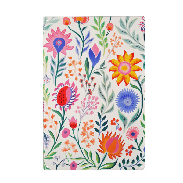 Holzbild "Blütenrausch Harmonie" artboxONE - Natur,Floral,Für Kinder