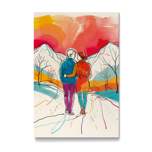 Galerie-Print "Bergromantik" 30x20 cm artboxONE