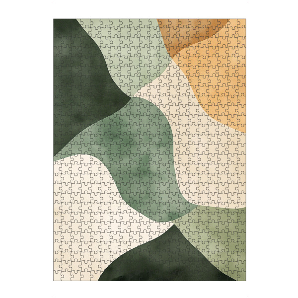 Puzzle Ravensburger "Shapes in color" artboxONE - Abstrakt - Abstrakt,Bunt,Muster,Farben,Geometrie,Formen,Ki - Bild abstrakt