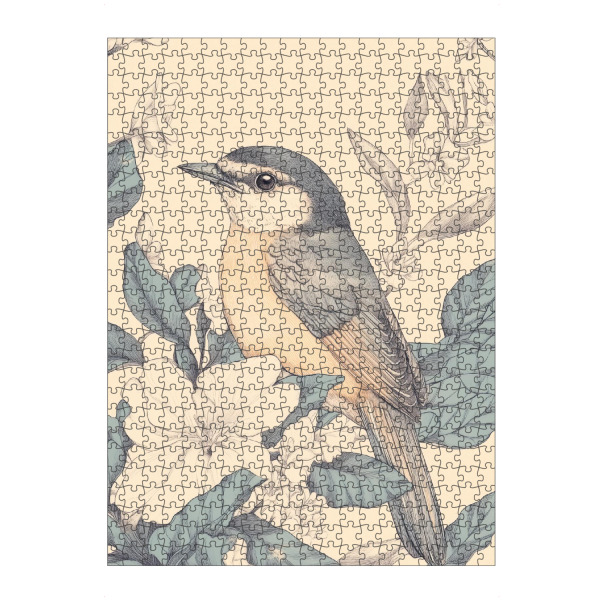 Puzzle Ravensburger "Bird in the wood" artboxONE - Tiere,Abstrakt
