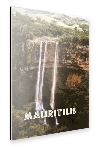 Alu-Dibond "Mauritius" 30x20 cm artboxONE