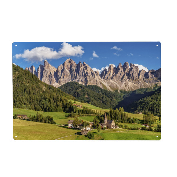Holzbild "Sommer in Südtirol" artboxONE - Natur,Reise / Länder