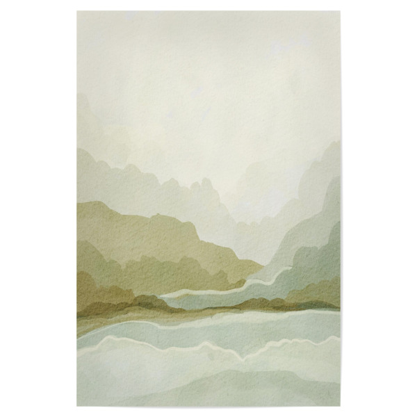 Poster "Dreamy monochrome landscape" artboxONE - Natur,Reise,Abstrakt