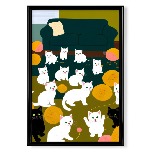 Katzen & Wolle