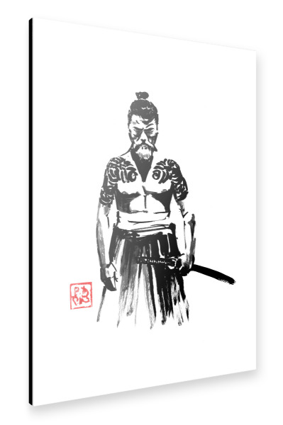 Alu-Dibond "Starker Yakuza" 75x50 cm artboxONE