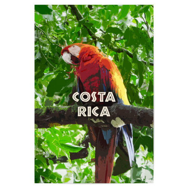 Poster 30x20 cm "Costa Rica Travel" artboxONE - Natur,Reise,Tiere,Reise / Länder