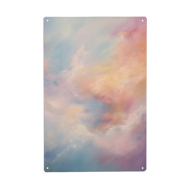 Holzbild "Zarte Grunge-Ästhetik" artboxONE - Natur,Abstrakt,Marmor