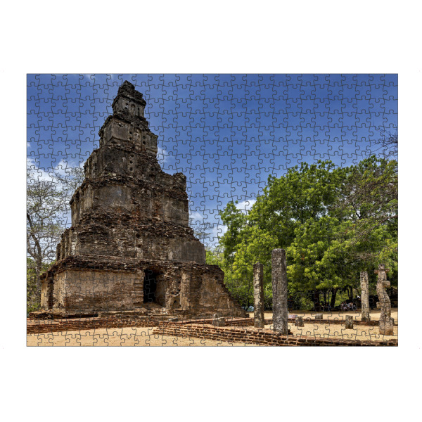 Puzzle Ravensburger "Ruinen von Polonnaruwa" artboxONE - Architektur,Reise / Asien - Sri lanka,Tempel,Polonnaruwa,Buddha,Buddhismus,Ruine,Tempelruinen