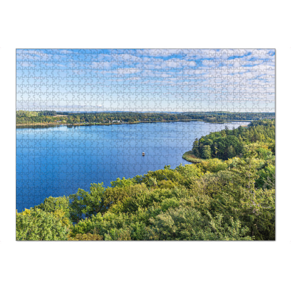 Puzzle Ravensburger "Aussicht auf den Krakower See" artboxONE - Natur,Reise