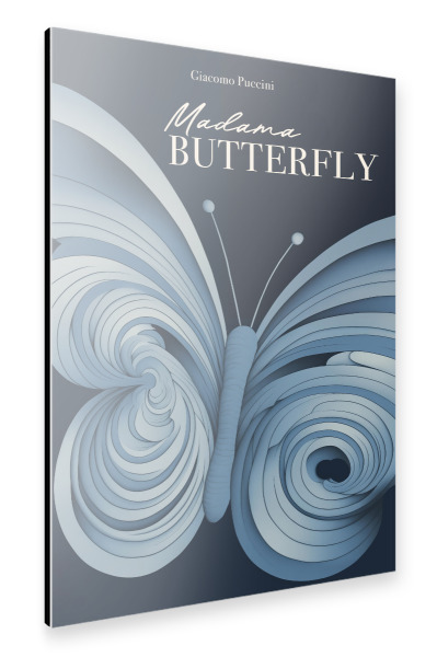 Alu-Dibond "Madama Butterfly" 30x20 cm artboxONE