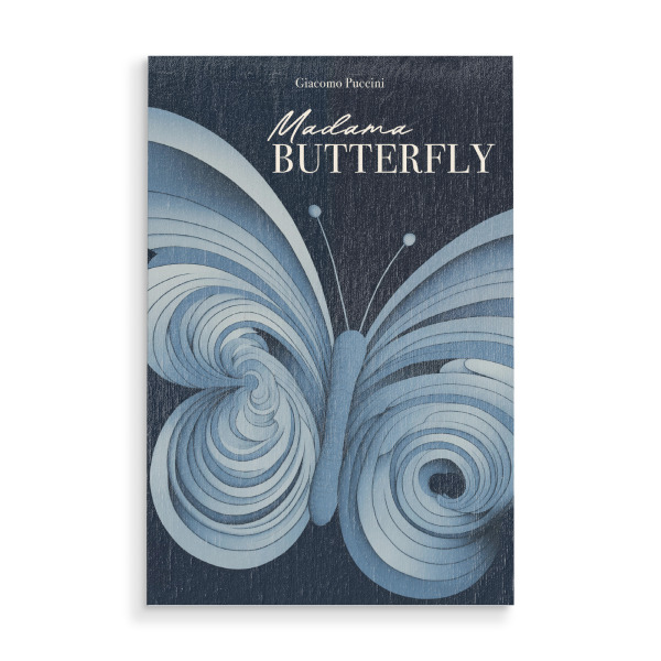 Holzbild "Madama Butterfly" artboxONE - Tiere,Musik - Madame,Butterfly,Madama butterfly,Opera,Musik,Gesang,Theater,Giacomo puccini