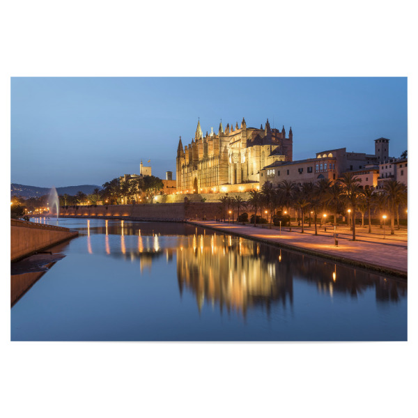 Poster 30x20 cm "Kathedrale Palma" artboxONE - Reise,Architektur