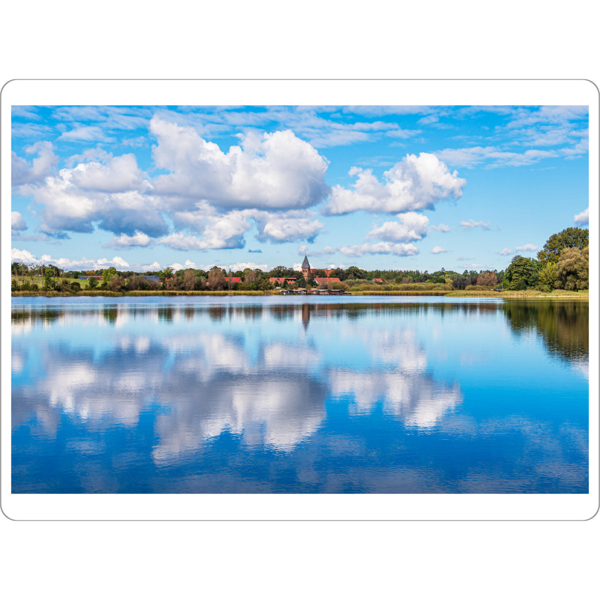 Tischset "Spiegelung auf dem Krakauer See" artboxONE - Natur,Reise