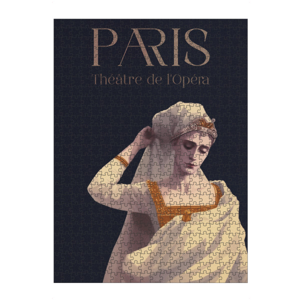 Puzzle Ravensburger "Paris - Theater de L'Opera" artboxONE - Städte / Paris - Oper,Opernhaus,Musik,Theater,Paris,Frankreich - Bild oper