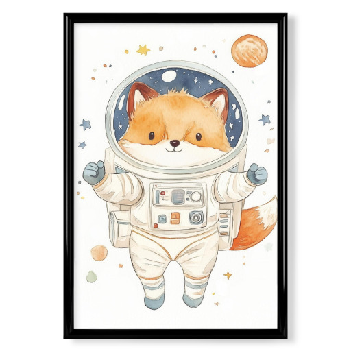 Baby Fox Astronaut