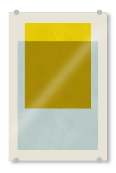 Acrylglasbild "Konzeptuelle Flecken d" artboxONE - Abstrakt,Geometrie,Fashion